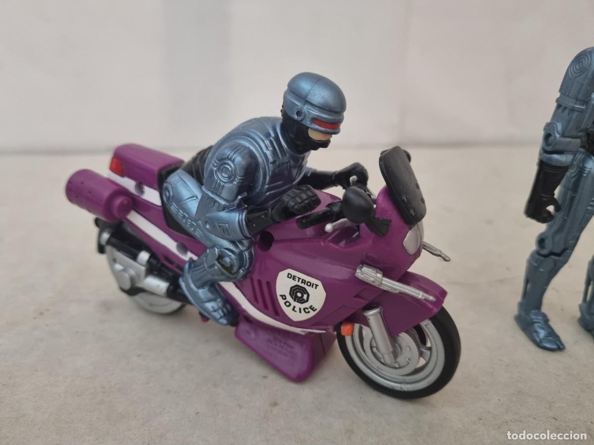 Figuras de acci&oacute;n: Lote de 3 figuras Robocop con moto, con casco y sin casco - Foto 4