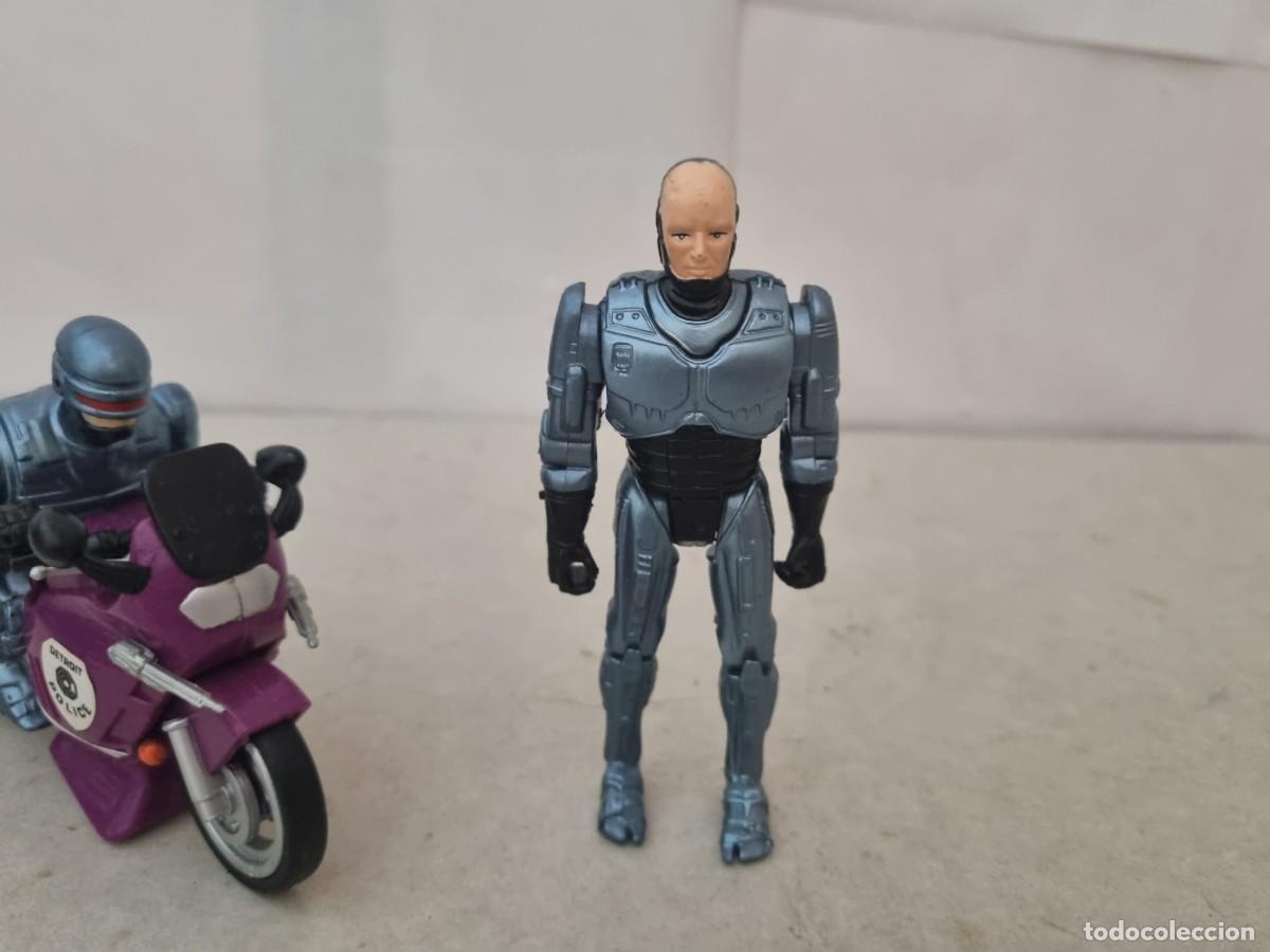 Figuras de acci&oacute;n: Lote de 3 figuras Robocop con moto, con casco y sin casco - Foto 5
