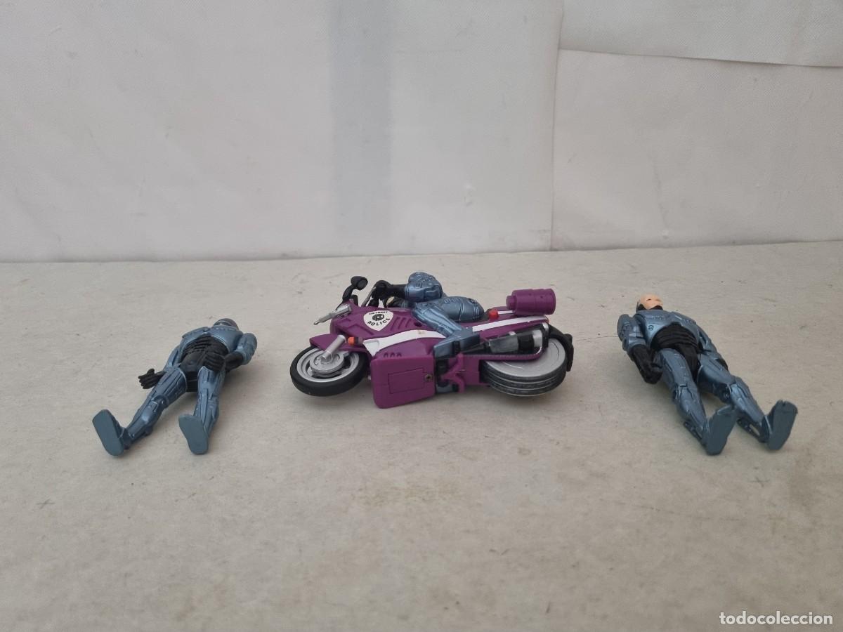 Figuras de acci&oacute;n: Lote de 3 figuras Robocop con moto, con casco y sin casco - Foto 10