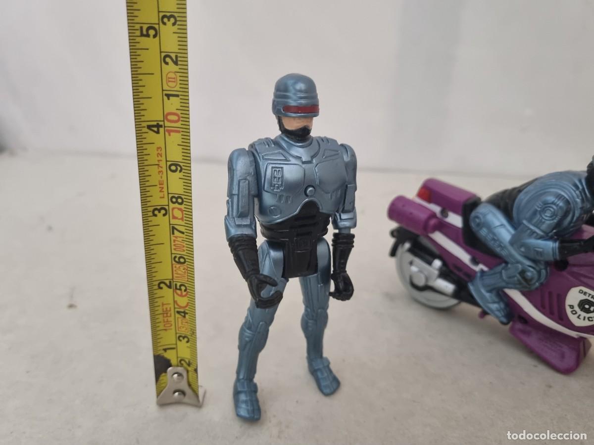 Figuras de acci&oacute;n: Lote de 3 figuras Robocop con moto, con casco y sin casco - Foto 13