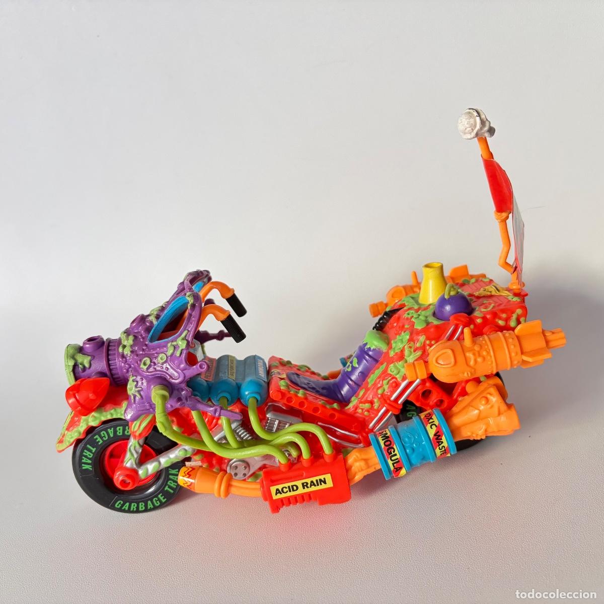 Figuras de acci&oacute;n: veh&iacute;culo Smogcycle Toxic Crusaders Playmates 1991