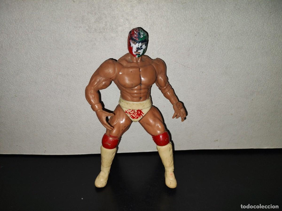 Figuras de acci&oacute;n: A7- Figura De Acci&oacute;n. Luchador Enmascarado - 90's
