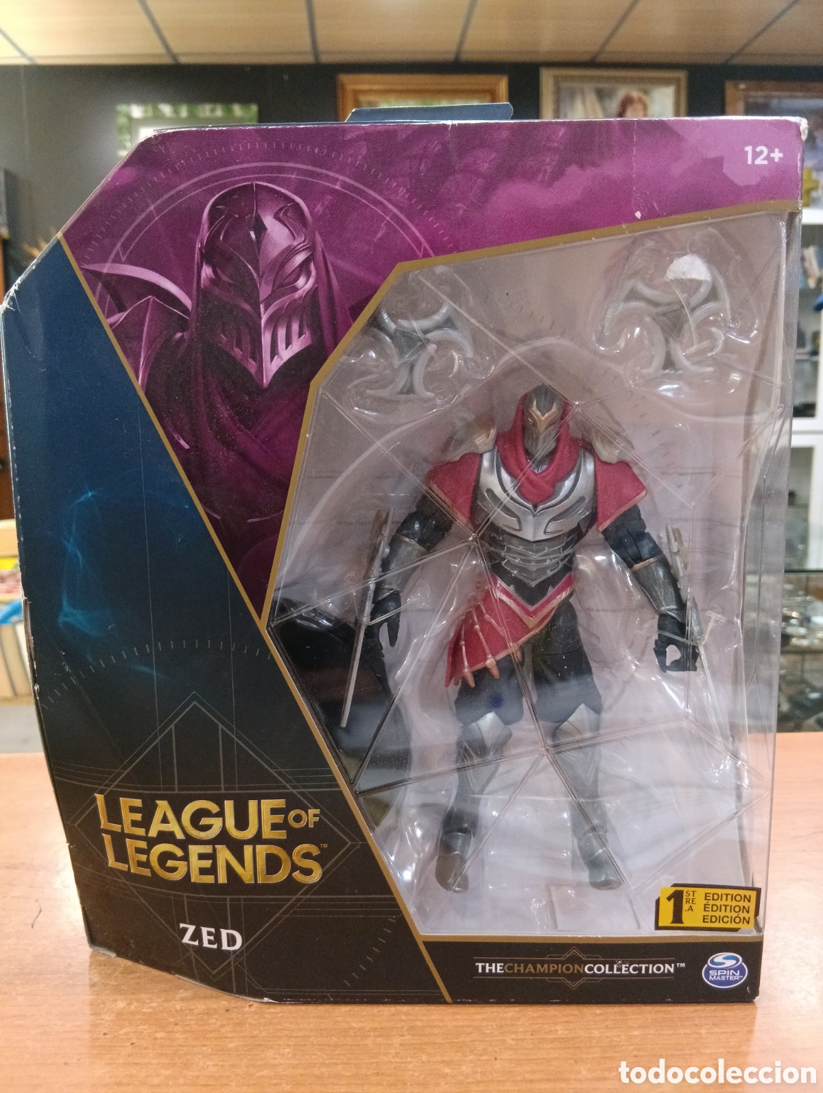 Figuras de acci&oacute;n: Figura articulada de Zed El amestro de las sombras - League of Legends