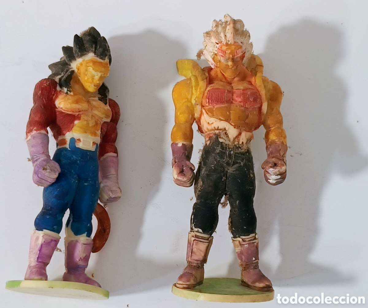 Figuras de acci&oacute;n: Drag&oacute;n Ball GT Figuras para pintar Vegeta y Baby