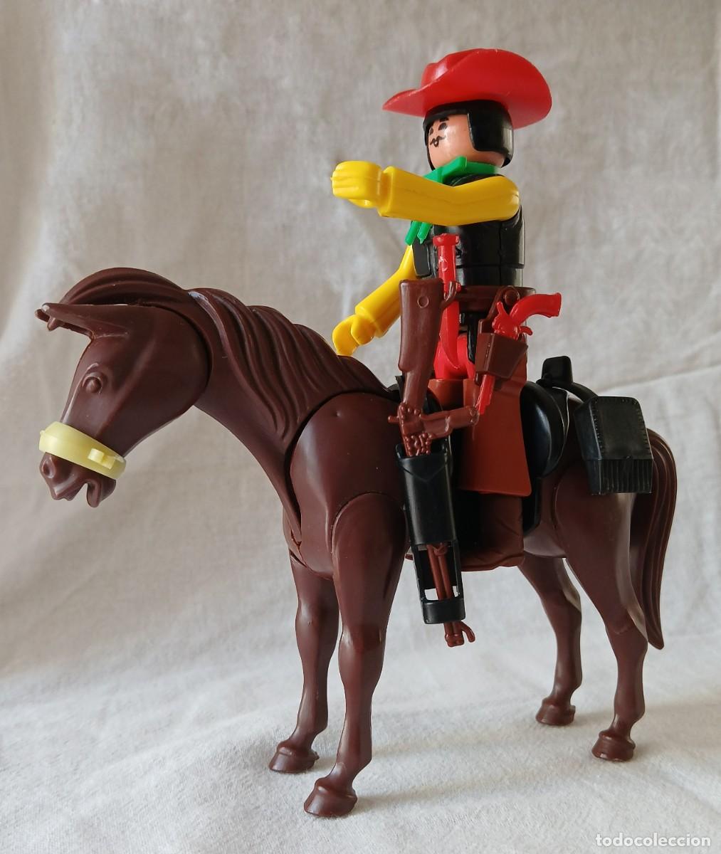 Figuras de acci&oacute;n: Play big (Playbig), Play Kit o Cefa Boys. Cow Boys a caballo. Oeste.