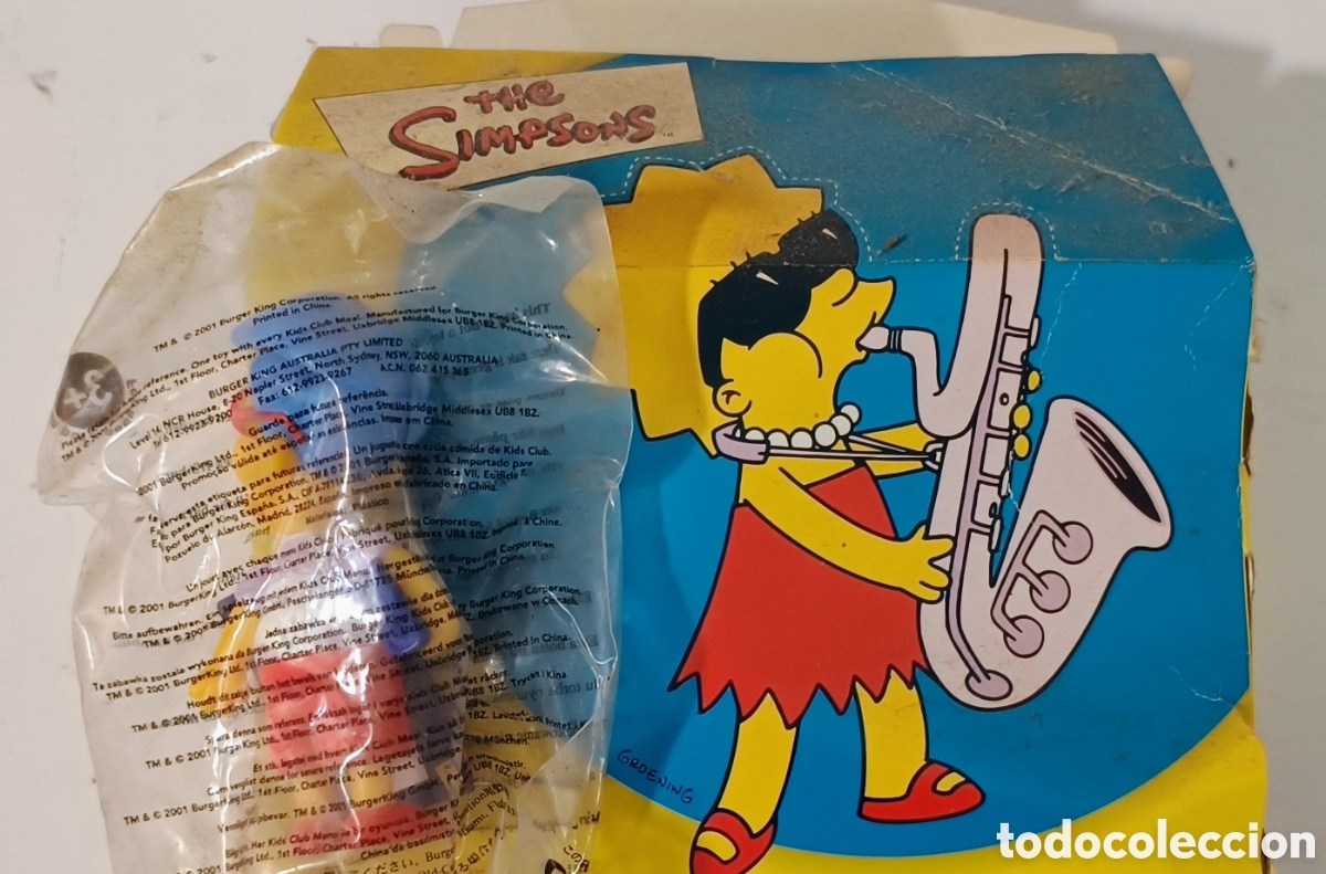 Figuras de acci&oacute;n: Burger king los Simpsons Milhouse 2002 - Foto 2