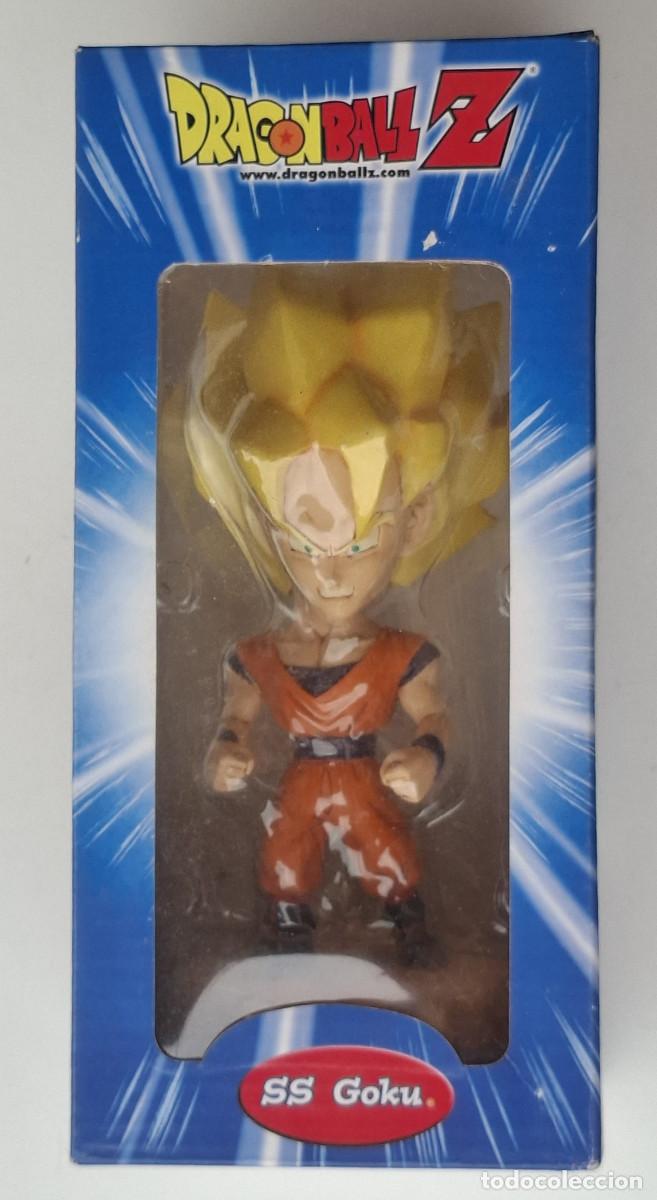Figuras de acci&oacute;n: VINTAGE FIGURA DE SUPER SAIYAJIN GOKU, DE DRAGON BALL Z, EDICI&Oacute;N DE 2002 EN SU CAJA