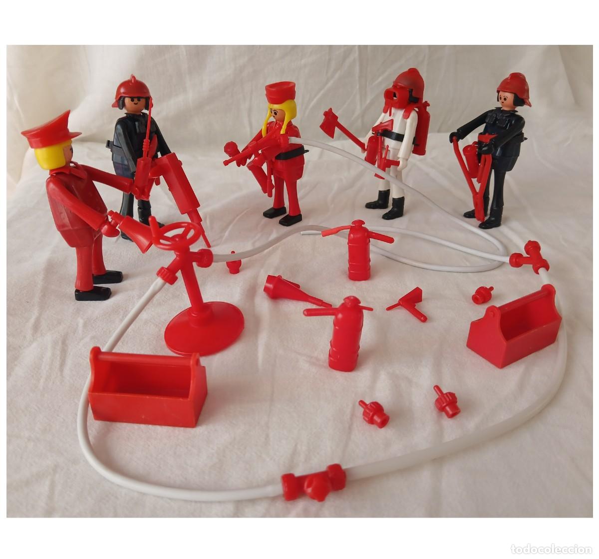 Figuras de acci&oacute;n: Play big (Playbig), Play Kit o Cefa Boys. Equipo bomberos. Modelo 2&ordm;