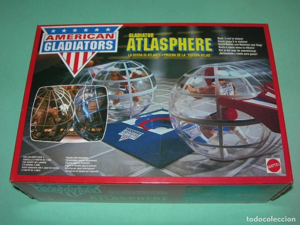 Figuras de acci&oacute;n: - AMERICAN GLADIATORS - GLADIATOR ATLASPHERE NUEVO EN CAJA SIN ABRIR - ORIGINAL MATTEL A&Ntilde;OS 90 -