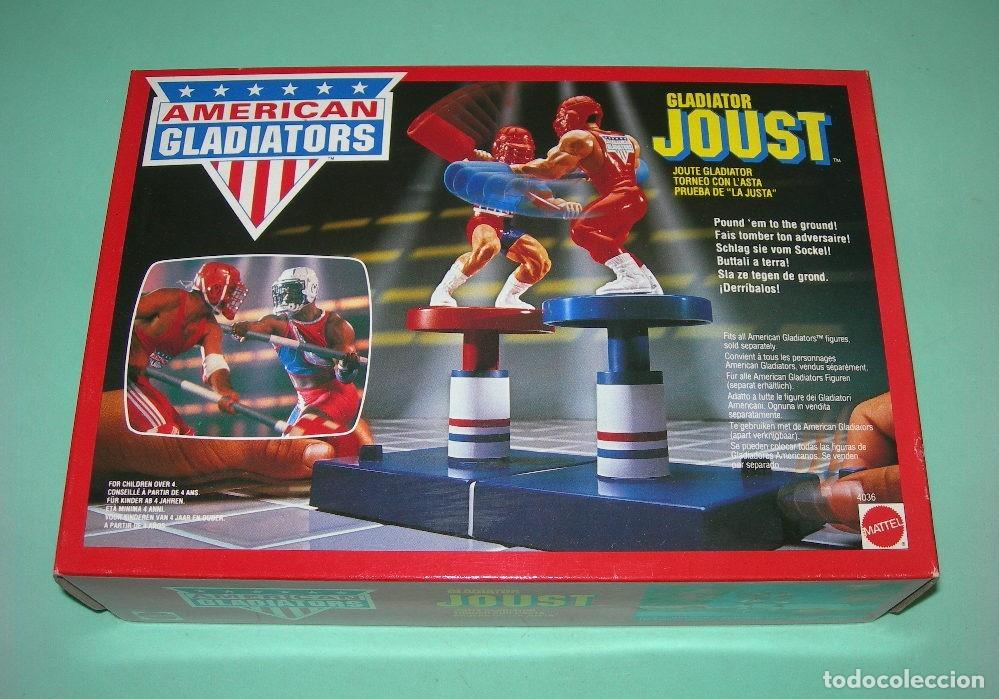 Figuras de acci&oacute;n: - AMERICAN GLADIATORS - GLADIATOR JOUST NUEVO EN CAJA SIN ABRIR - ORIGINAL MATTEL A&Ntilde;OS 90 -