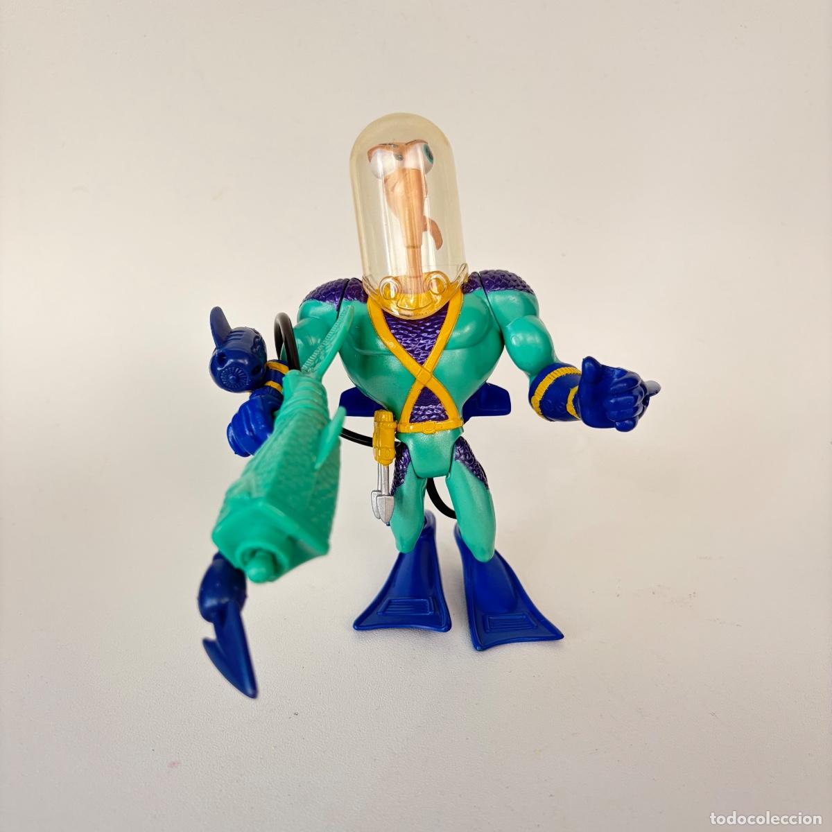 Figuras de acci&oacute;n: figura mu&ntilde;eco Earthworm Jim Deep Sea Mission Playmates 1994