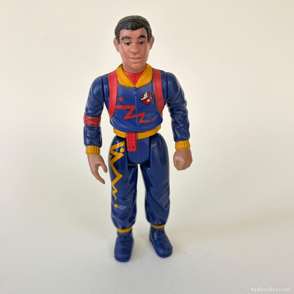 Figuras de acci&oacute;n: figura mu&ntilde;eco Winston Zeddemore Cazafantasmas Ghostbusters Kenner 1989