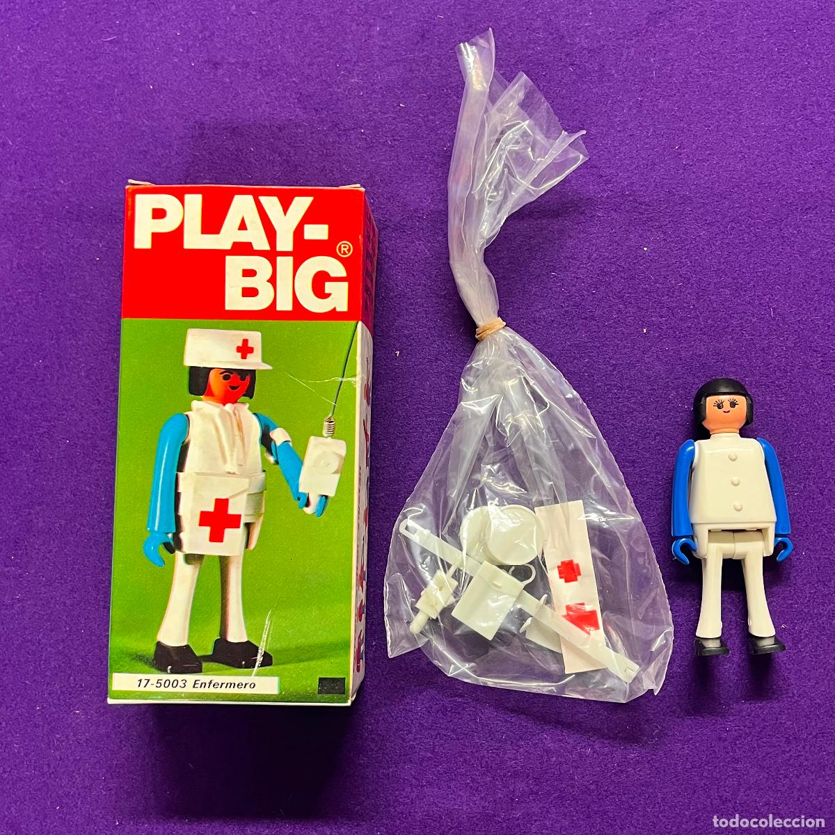 Figuras de acci&oacute;n: PLAY BIG 17-5003. ENFERMERO. FABRICADO POR CEFA. COMPLETO. SIN USAR. EN SU CAJA ORIGINAL.