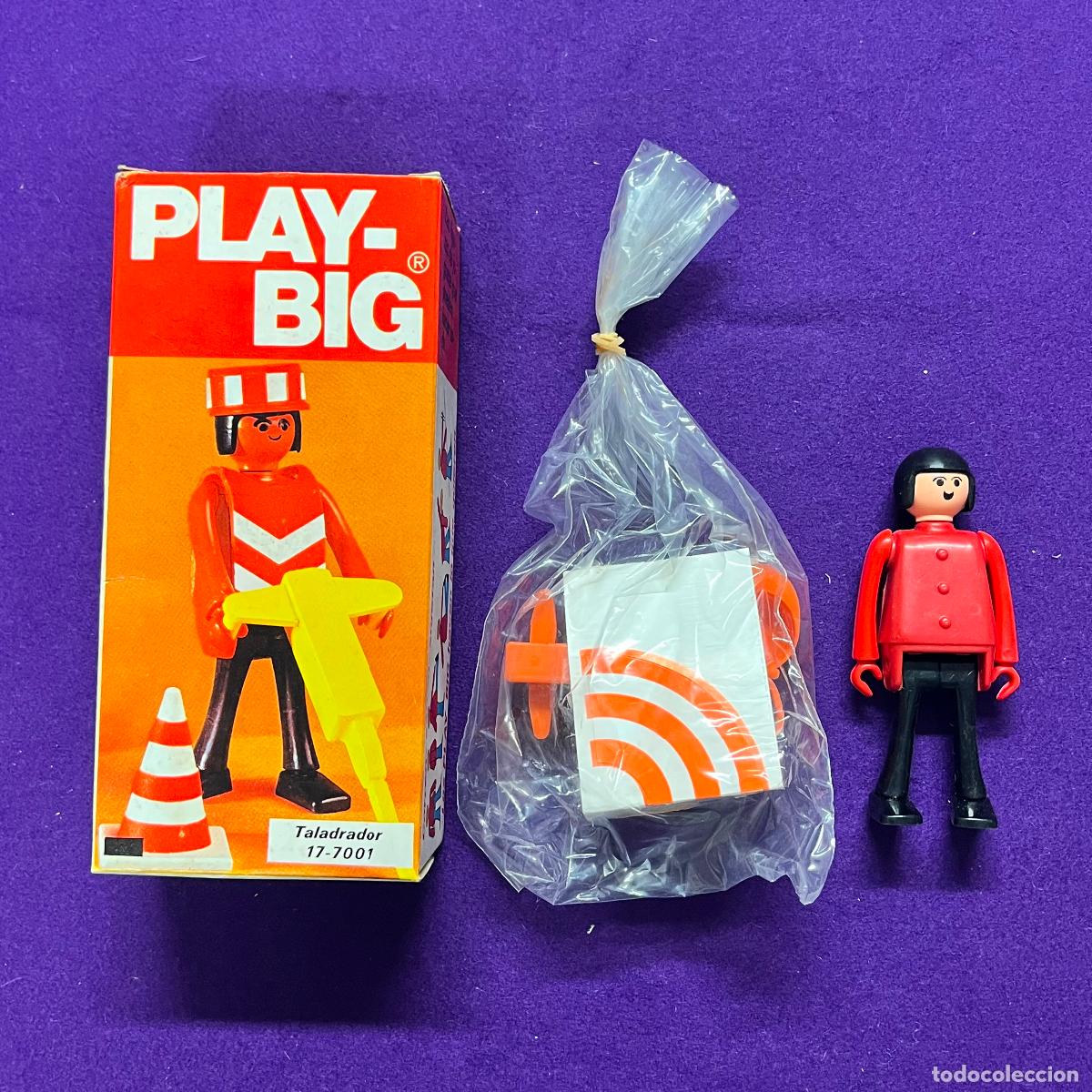 Figuras de acci&oacute;n: PLAY BIG 17-7001. TALADRADOR. FABRICADO POR CEFA. COMPLETO. SIN USAR. EN SU CAJA ORIGINAL.