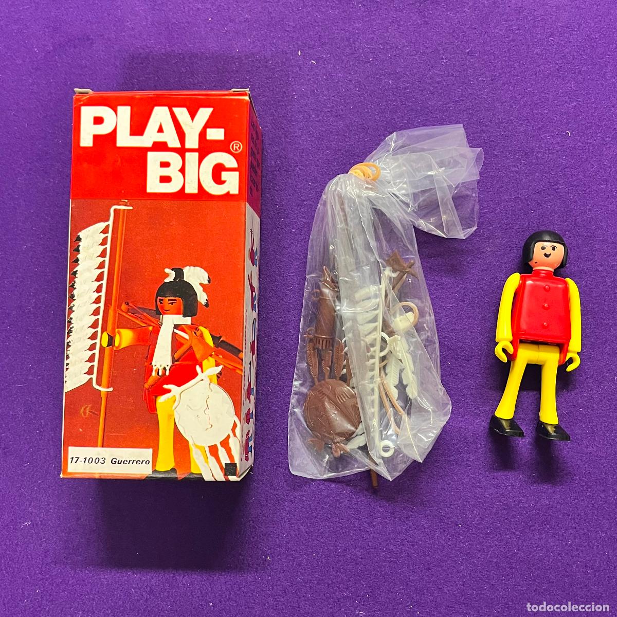 Figuras de acci&oacute;n: PLAY BIG 17-1003. GUERRERO. FABRICADO POR CEFA. COMPLETO. SIN USAR. EN SU CAJA ORIGINAL.
