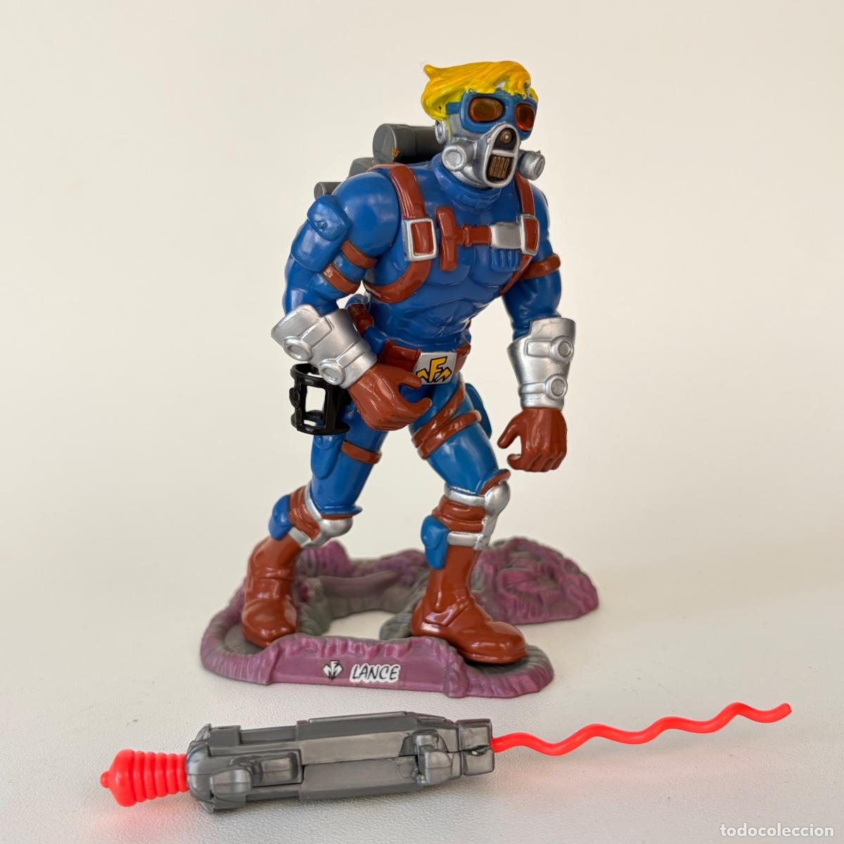 Figuras de acci&oacute;n: figura mu&ntilde;eco Lance McGruder Monster Force Playmates 1994