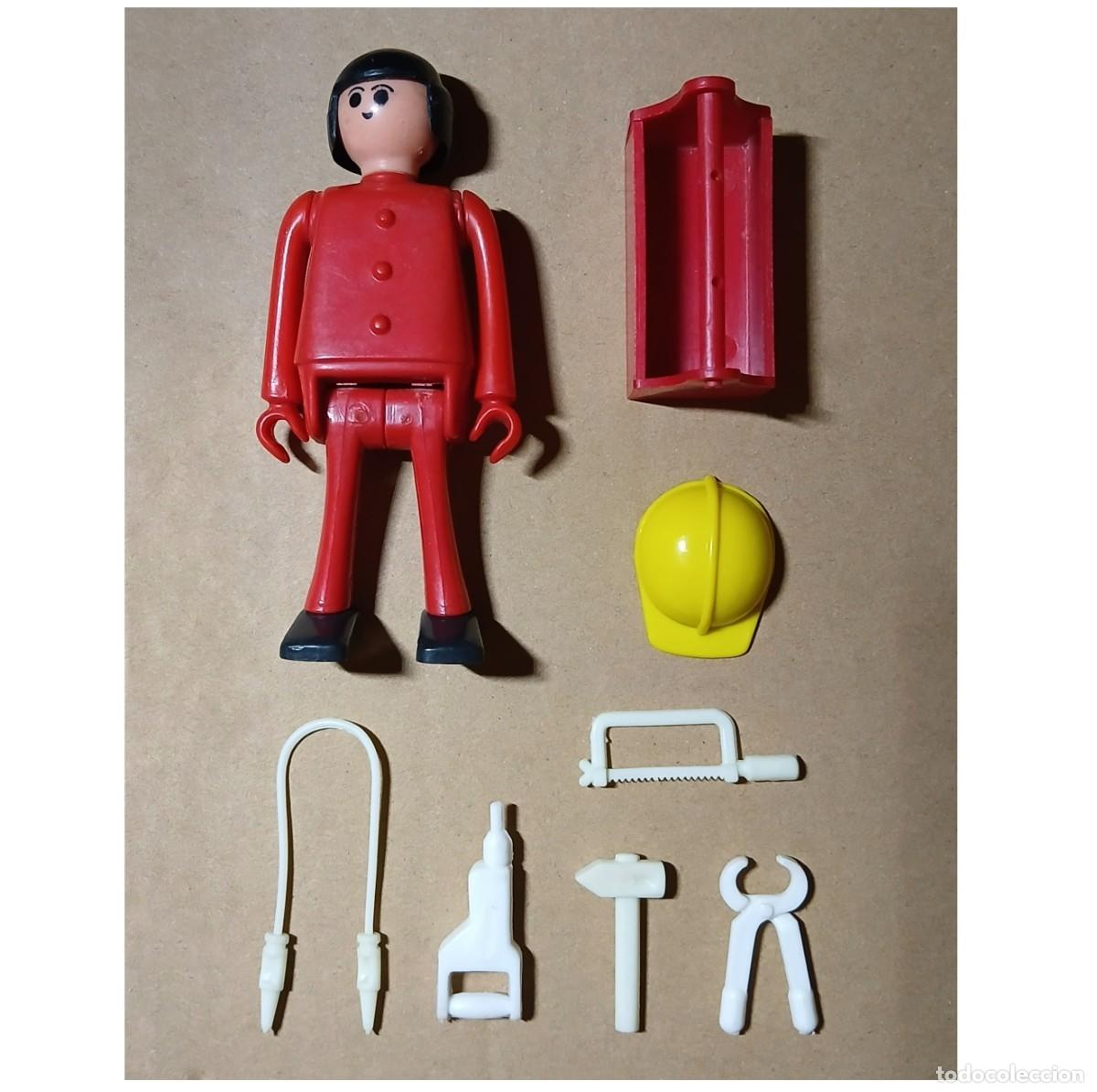 Figuras de acci&oacute;n: Play big (Playbig), Play Kit o Cefa Boys. Equipo Construcci&oacute;n. Electricista 1&ordm;