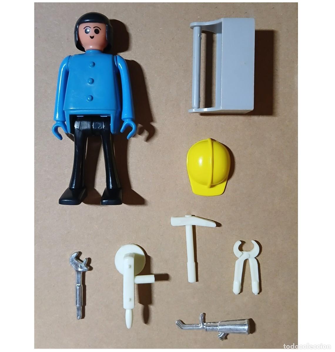Figuras de acci&oacute;n: Play big (Playbig), Play Kit o Cefa Boys. Equipo Construcci&oacute;n. Fontanero 1&ordm;
