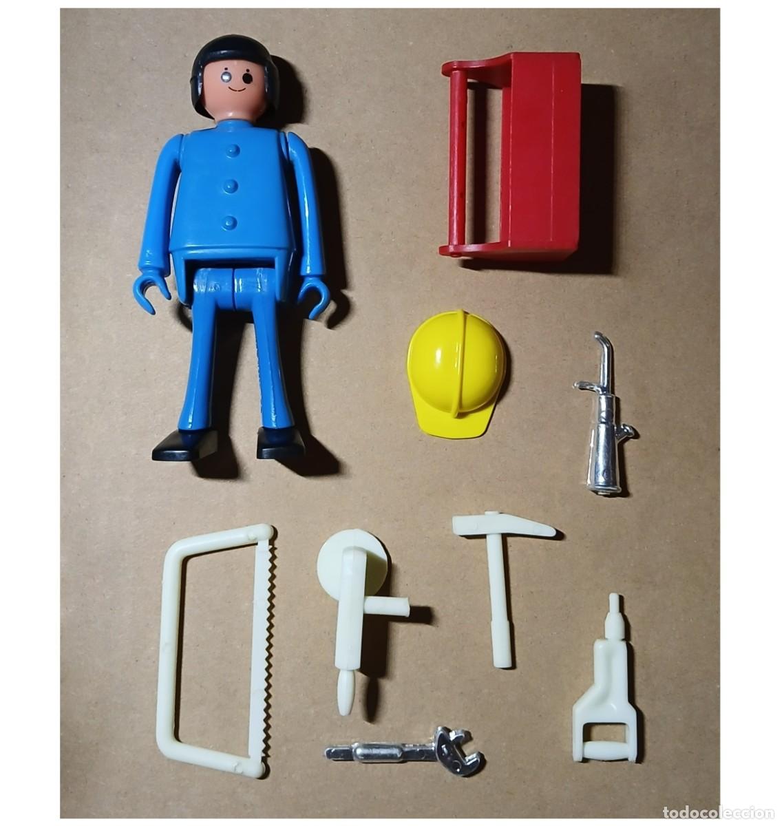 Figuras de acci&oacute;n: Play big (Playbig), Play Kit o Cefa Boys. Equipo Construcci&oacute;n. Fontanero 2&ordm;