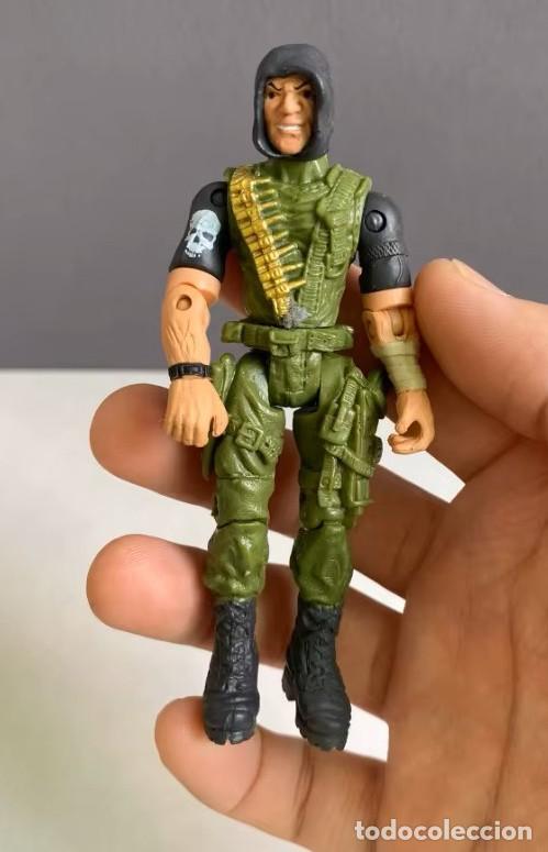 Figuras de acci&oacute;n: Figura Troll (Slade Brozz) soldado encapuchado, Lanard the Corps Elite Triple Threat, 2005