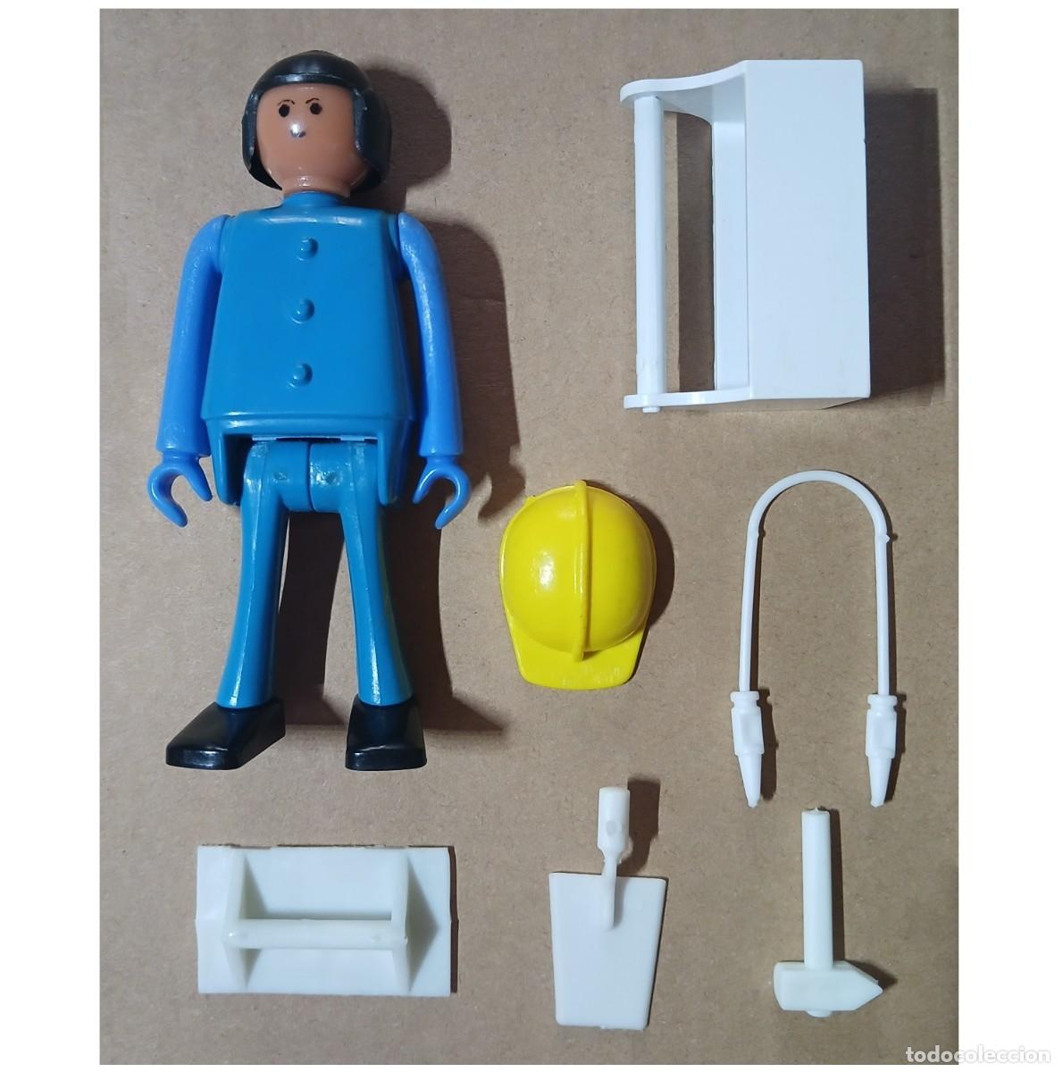 Figuras de acci&oacute;n: Play big (Playbig), Play Kit o Cefa Boys. Equipo Construcci&oacute;n. Alba&ntilde;il.