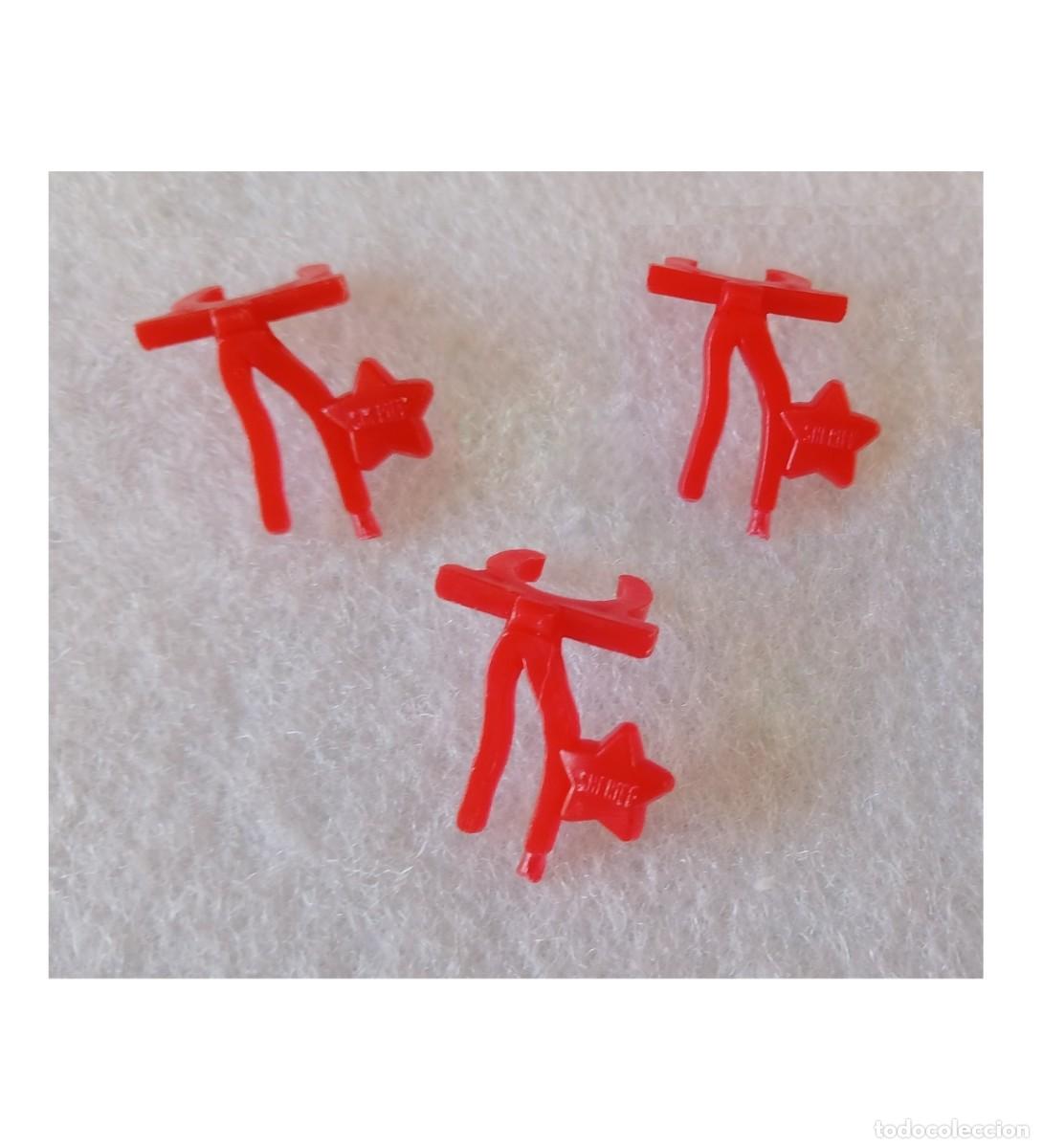 Figuras de a&ccedil;&atilde;o: Play big (Playbig), Play Kit o Cefa Boys. Cuellos rojos del Sheriff