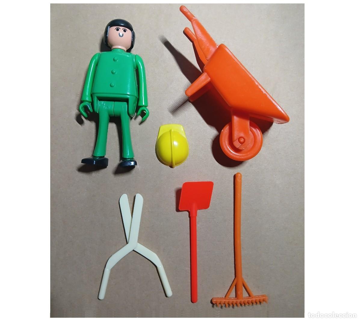 Figuras de acci&oacute;n: Play big (Playbig), Play Kit o Cefa Boys. Equipo Construcci&oacute;n. Jardinero