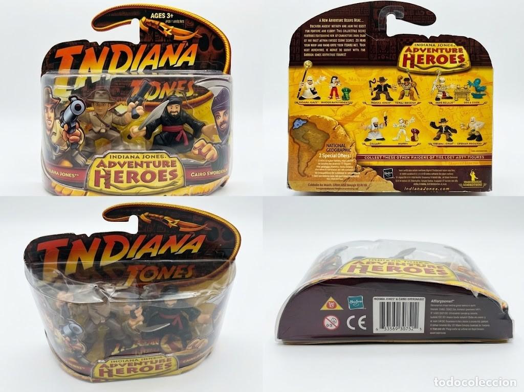 Figuras de acci&oacute;n: Indiana Jones Adventure Heroes: Indiana Jones & Cairo Swordsman.