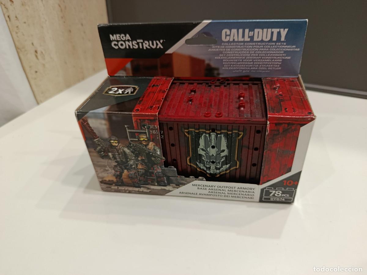 Figuras de acci&oacute;n: MERCENARY OUTPOST ARMORY / BASE ARSENAL MERCENARIA - MEGA CONSTRUX - MATTEL CANADA 2016 - NUEVA