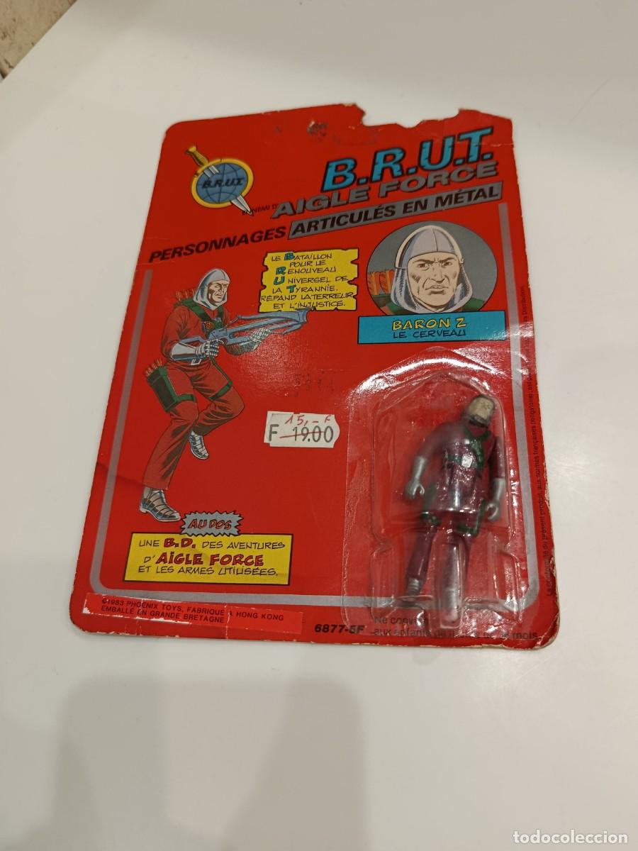 Figuras de acci&oacute;n: AIGLE FORCE EAGLE F. - BARON Z LE CERVEAU B.R.U.T. - PHOENIX TOYS 1983 - EN BLISTER