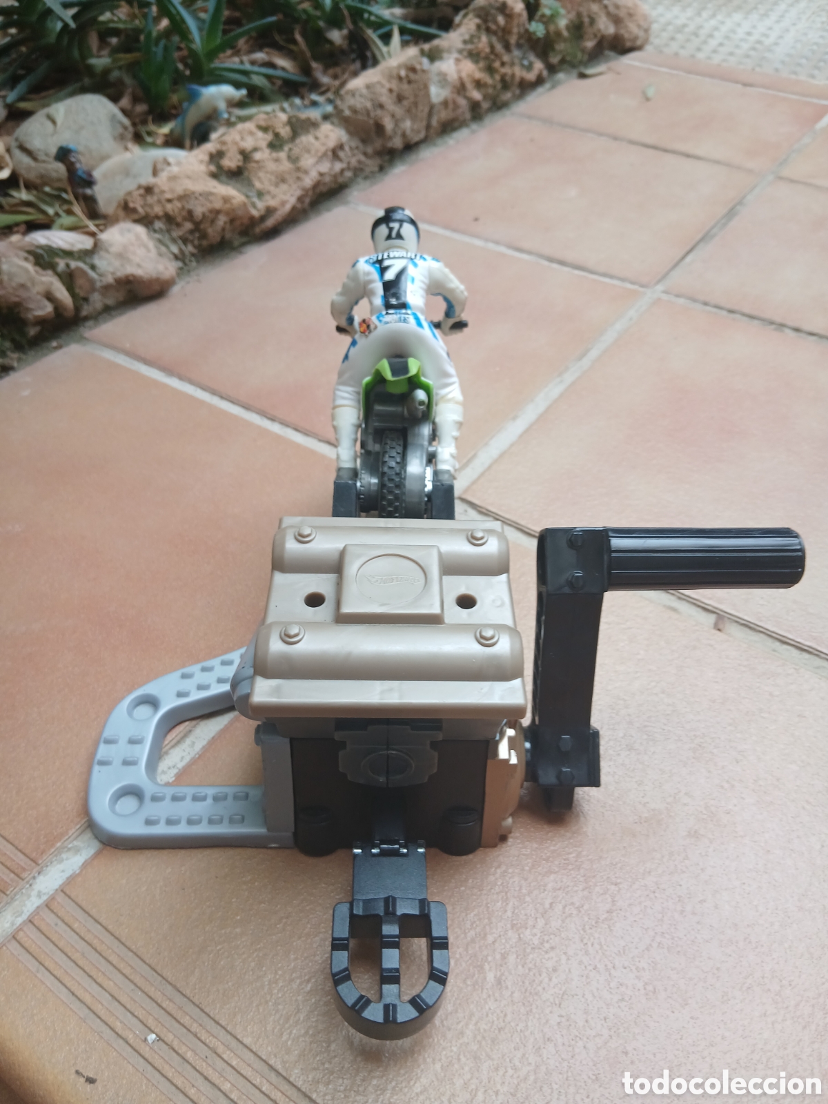 Figuras de acci&oacute;n: Juguete motorista HotWheels - Foto 3