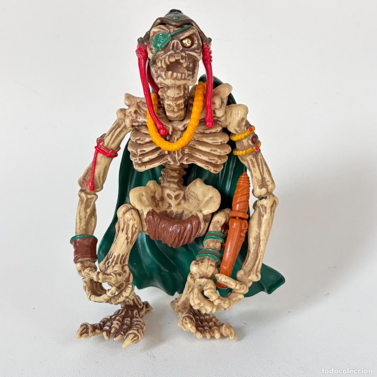 Figuras de acci&oacute;n: figura mu&ntilde;eco Dagger Skeleton Warriors Playmates 1994 guerreros esqueletos
