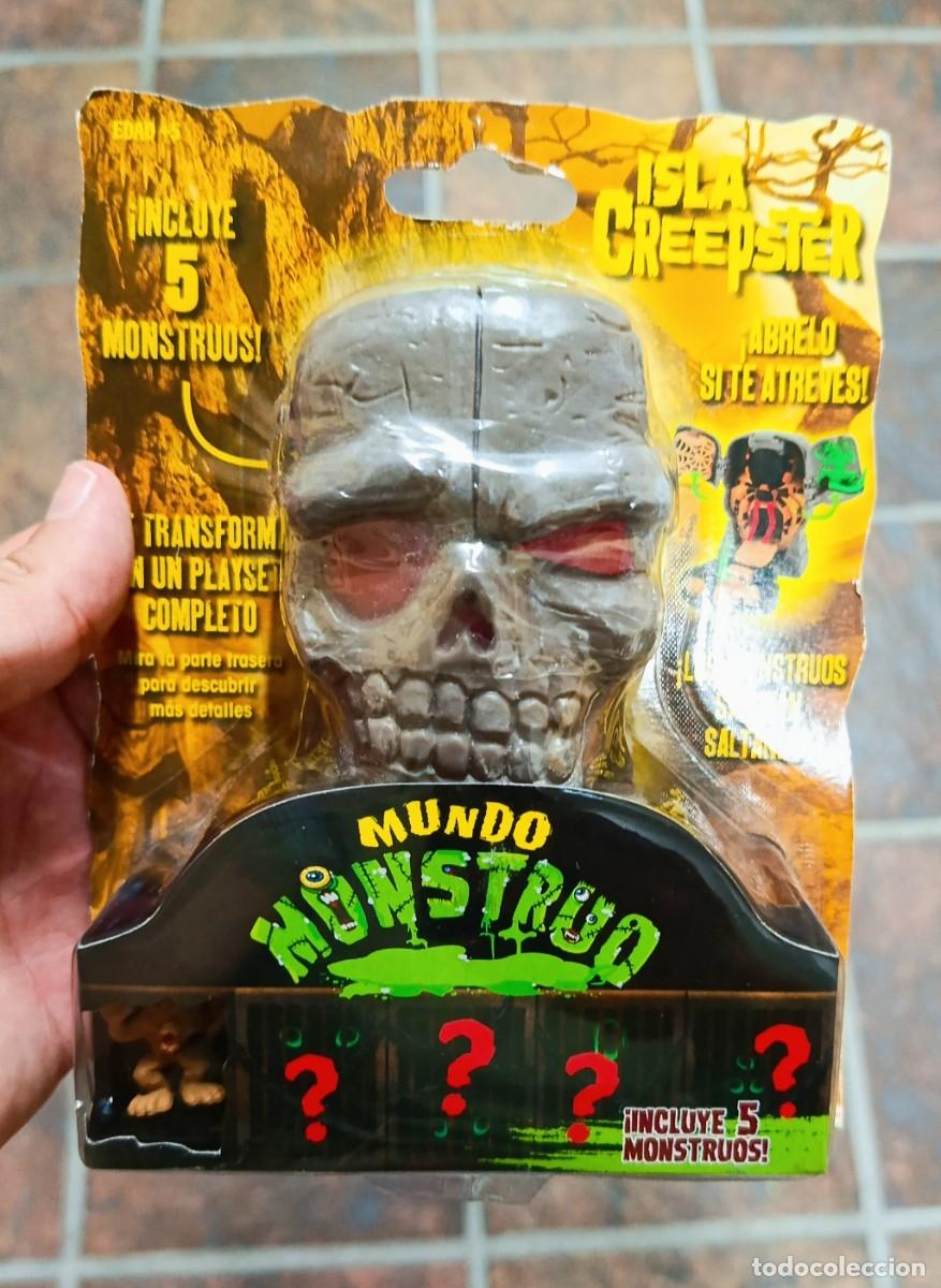 Figuras de acci&oacute;n: MUNDO MONSTRUO, ISLA CREEPSTER, PLAYSET MIGHYT MAX, BIZAK, PRECINTADO, DIF&Iacute;CIL.
