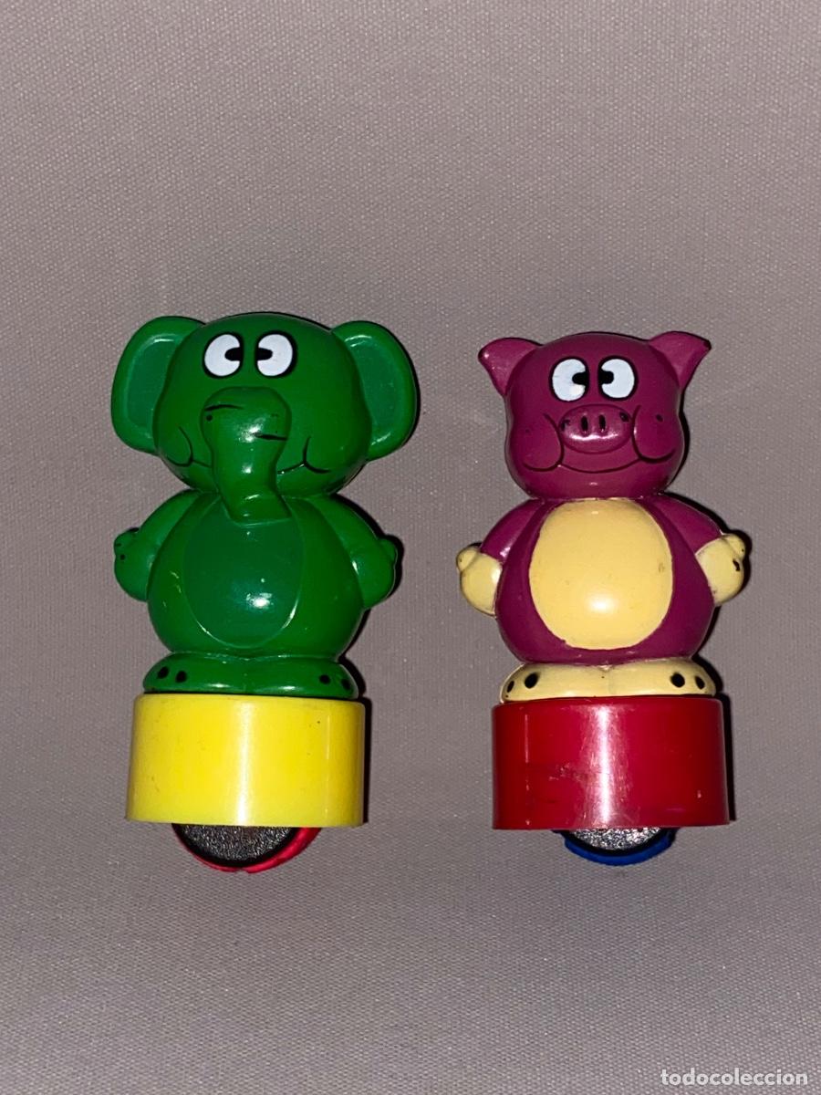 Figuras de acci&oacute;n: MAGNIFICA 2 FIGURAS &ldquo; ELEFANTE Y CERDITO &ldquo; MARCADORES