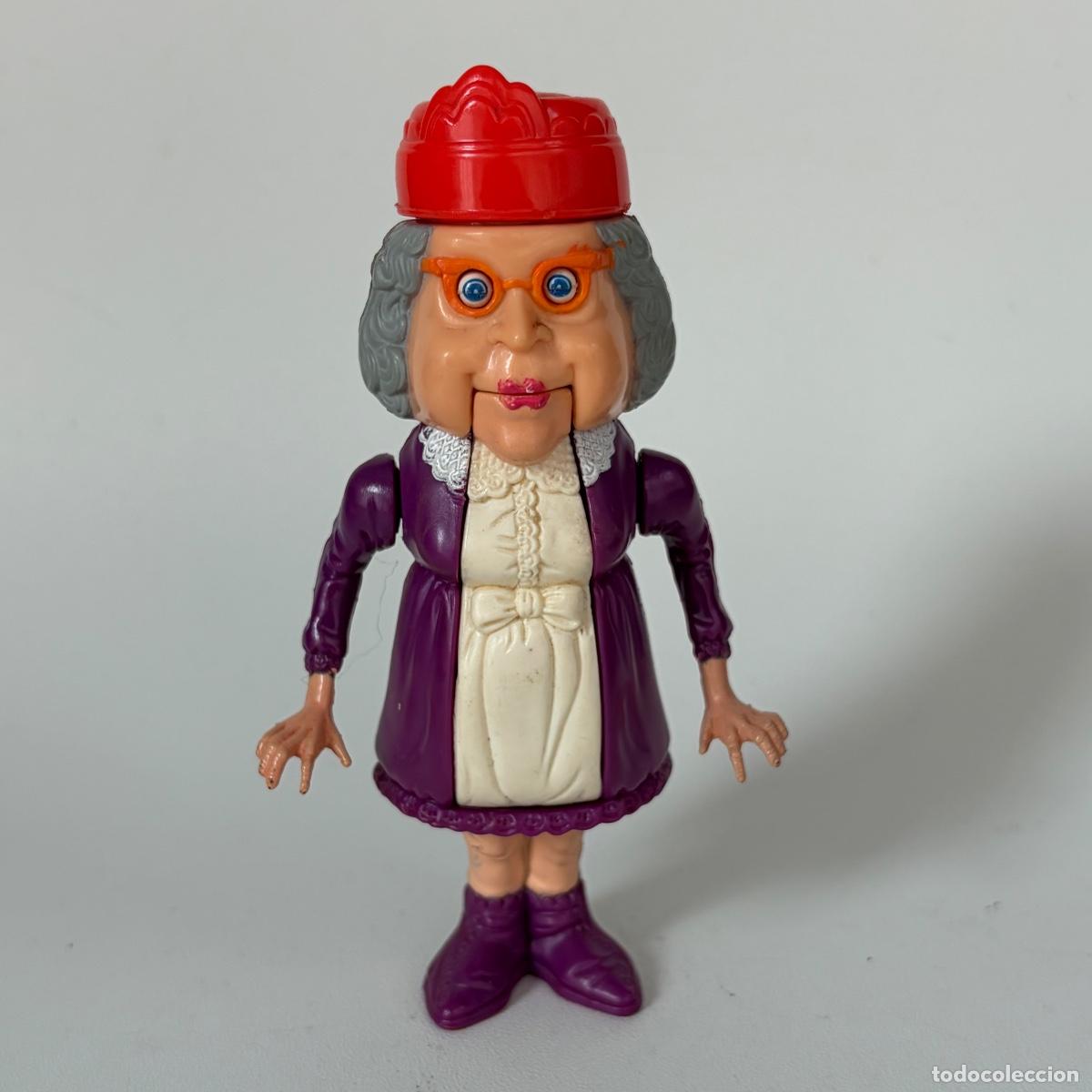 Figuras de acci&oacute;n: figura mu&ntilde;eco Granny Gross Ghost Cazafantasmas Haunted Humans Kenner 1988 real ghostbusters