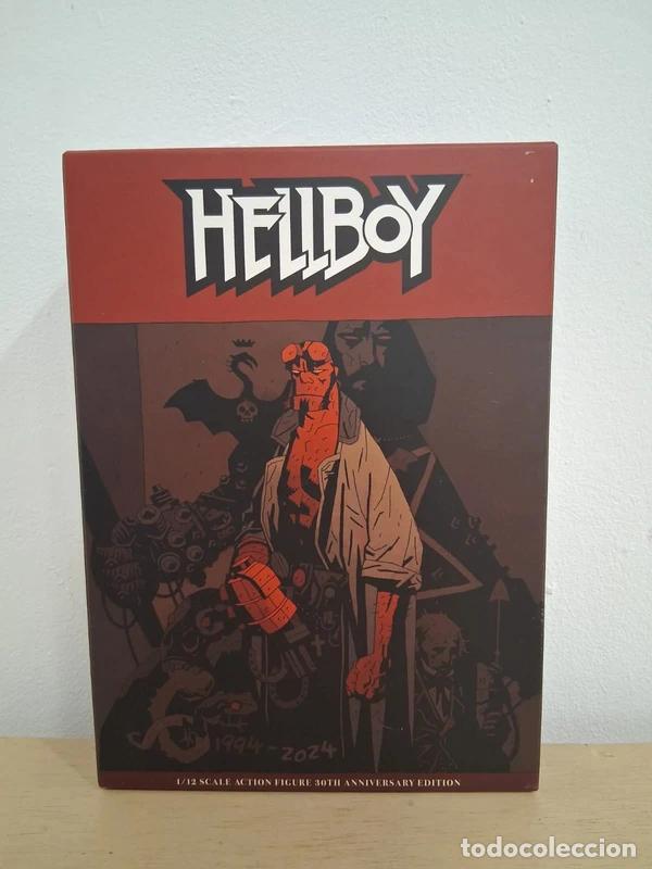 Figuras de acci&oacute;n: FIGURA HELLBOY 30TH ANNIVERSARY 1/12 - 1000TOYS Y DARK HORSE DIRECT (EN CAJA)