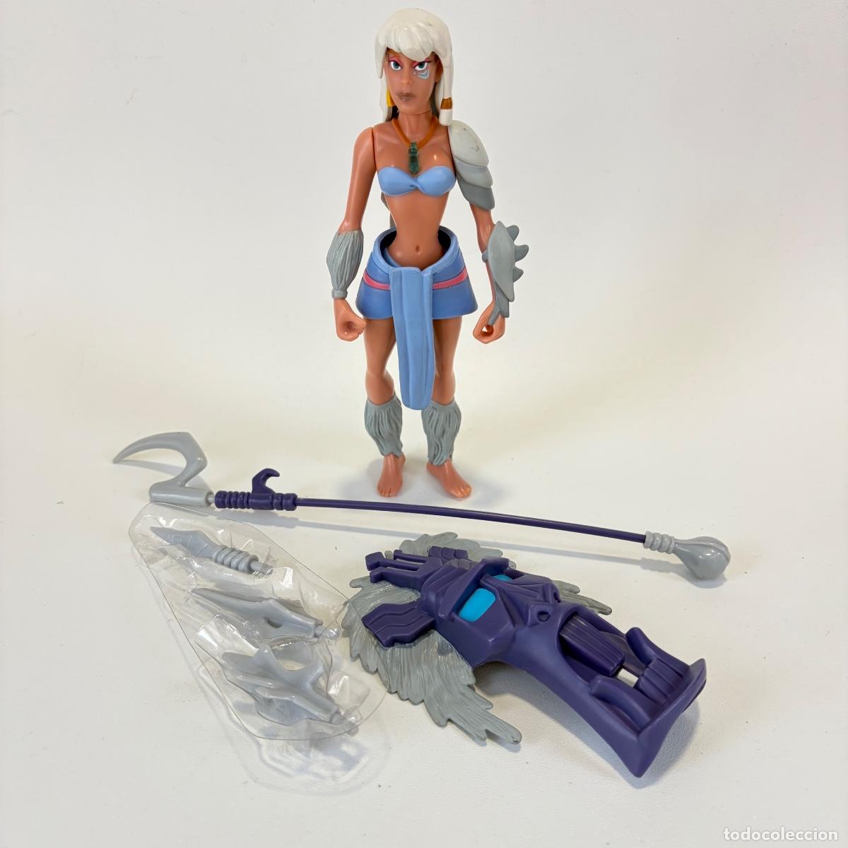 Figuras de acci&oacute;n: figura mu&ntilde;eco princesa kida atlantis el imperio perdido disney mattel 2001 con accesorios