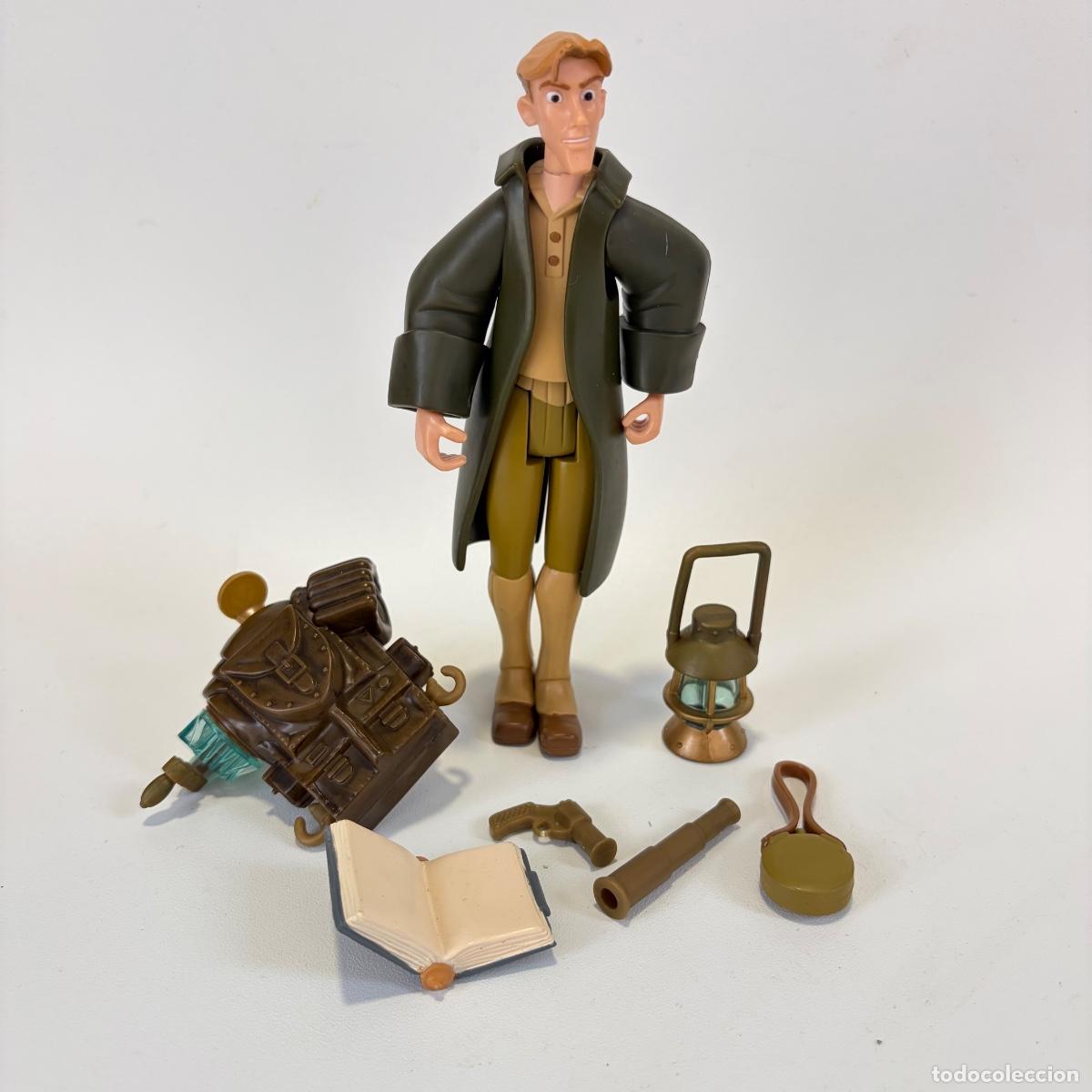 Figuras de acci&oacute;n: figura mu&ntilde;eco milo thatch atlantis el imperio perdido disney mattel 2001 con accesorios