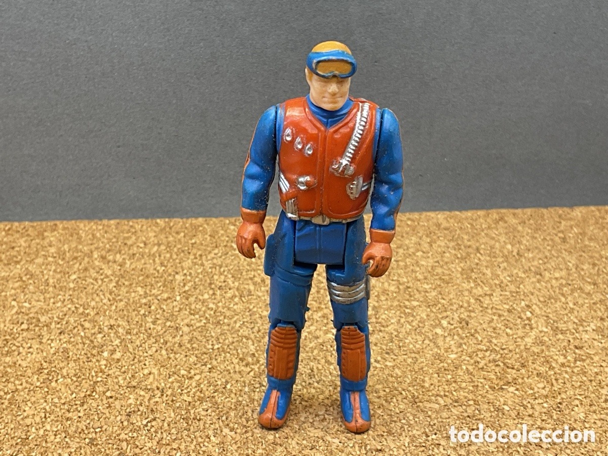 Figuras de acci&oacute;n: Antigua Figura M,A.S.K. (MASK) Dusty Hayes. Piloto del Veh&iacute;culo Gator. A&ntilde;os 80