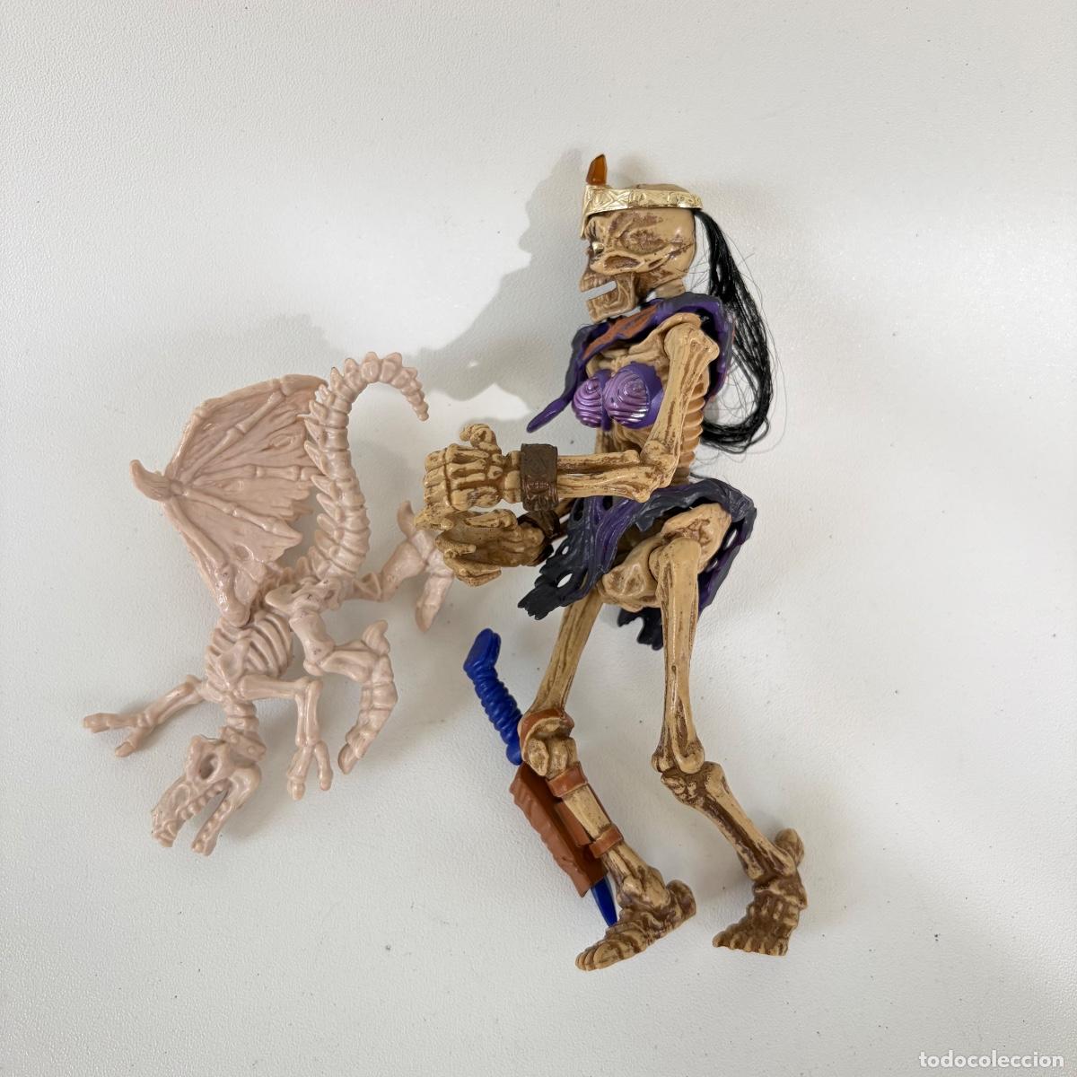 Figuras de acci&oacute;n: figura mu&ntilde;eco Shriek Skeleton Warriors Playmates 1994