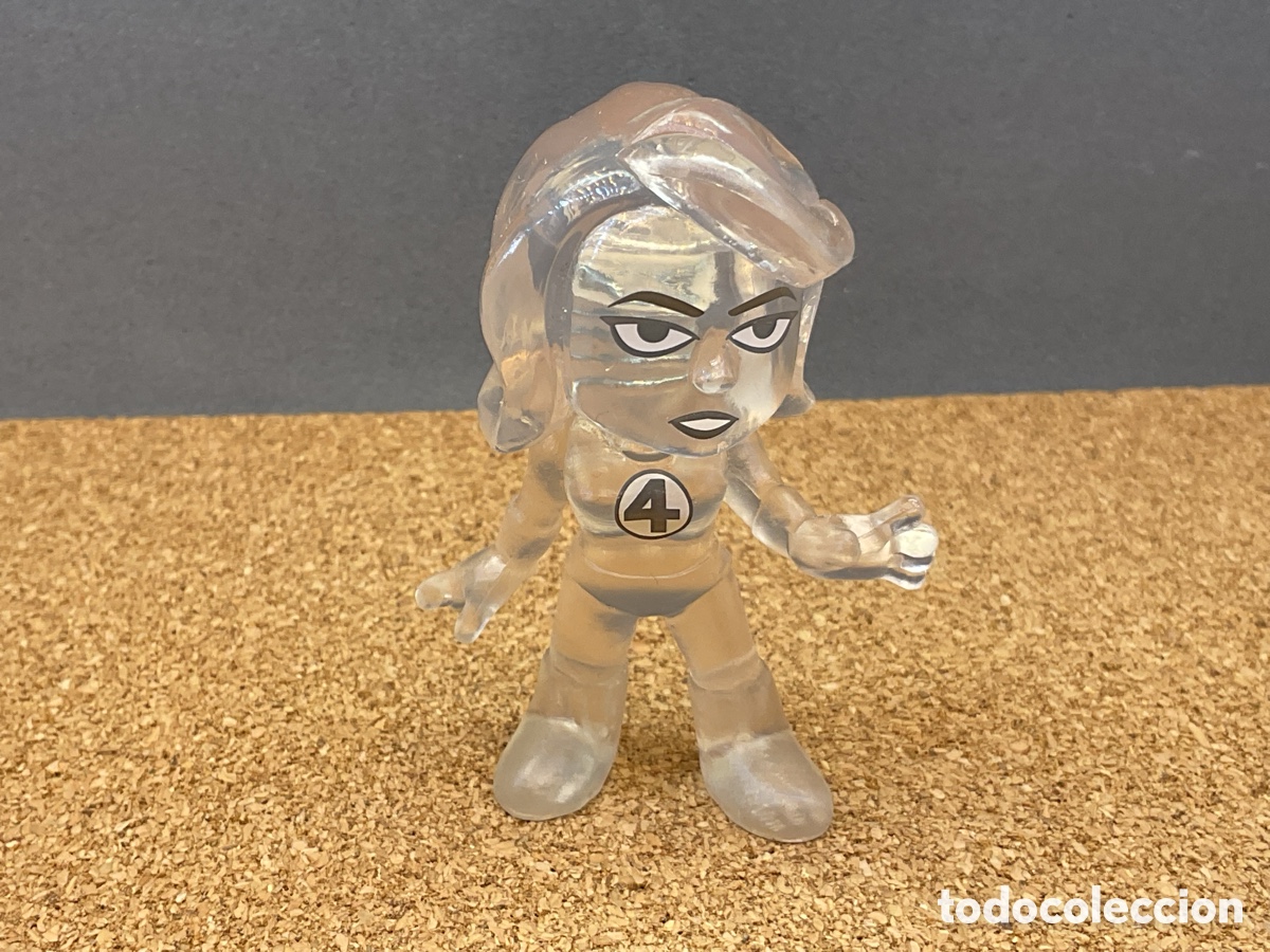 Figuras de acci&oacute;n: FIGURA DE LA MUJER INVISIBLE. SERIE FUNKO MYSTERY MINIS DE LOS 4 FANTASTICOS.