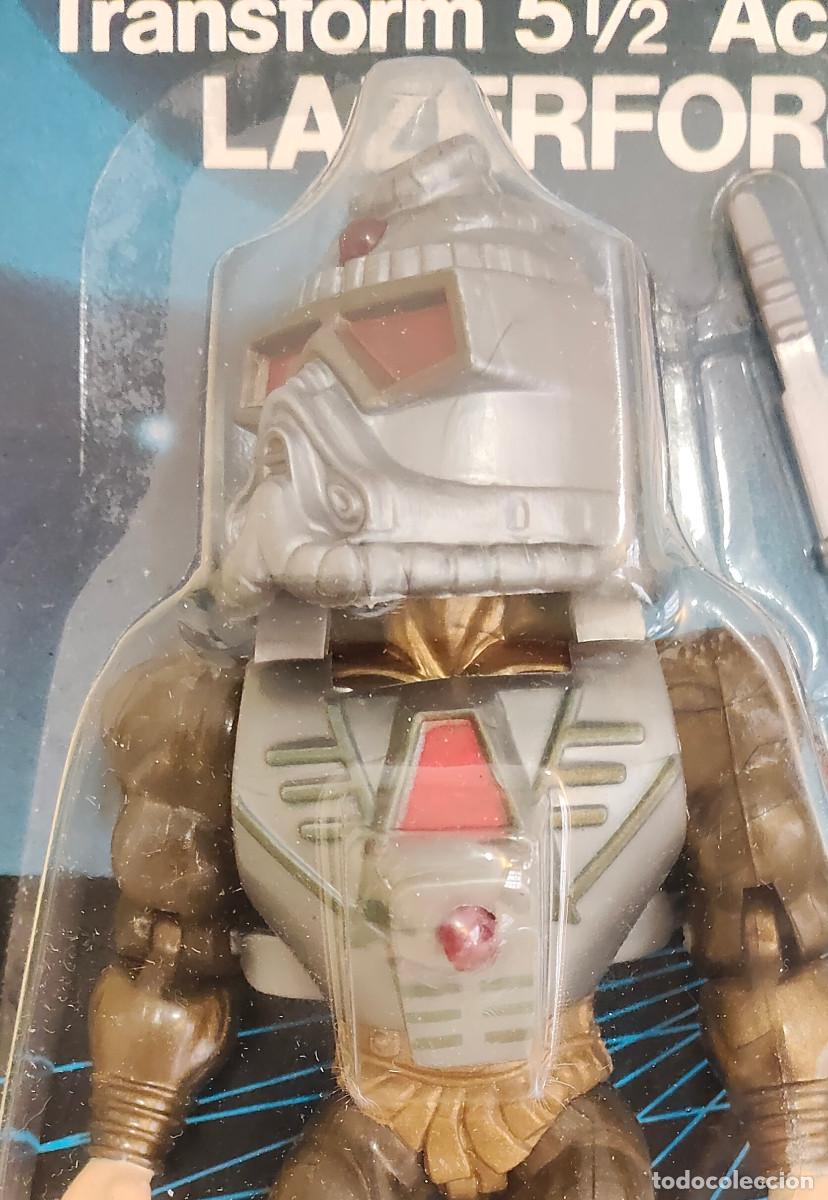 Figuras de acci&oacute;n: LAZERFORCE WARRIORS SUNGOLD BLISTER ORIGINAL 1985 - Foto 4
