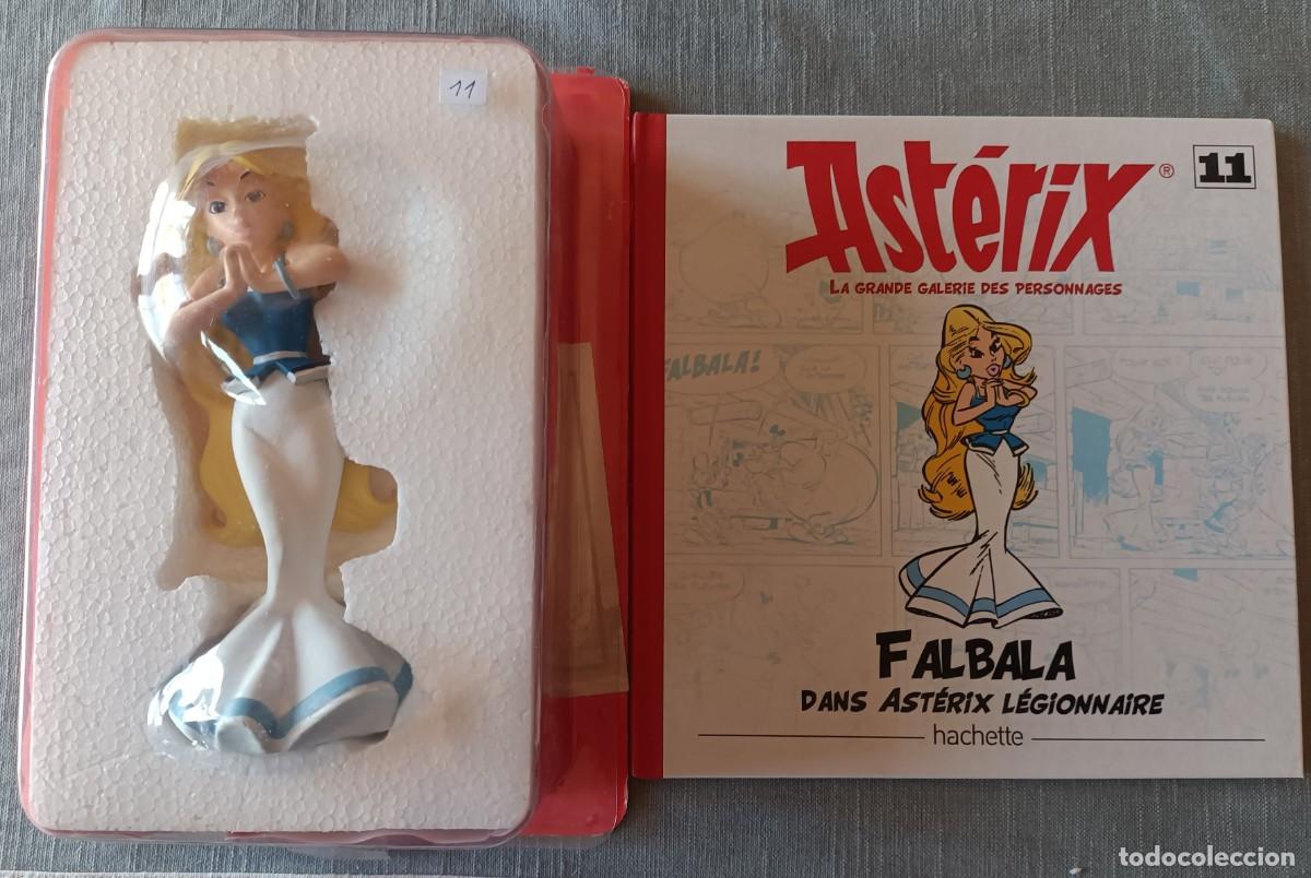 Figuras de acci&oacute;n: Figura Falbala La Grande Galerie des Personnages Ast&eacute;rix 11 Hachette