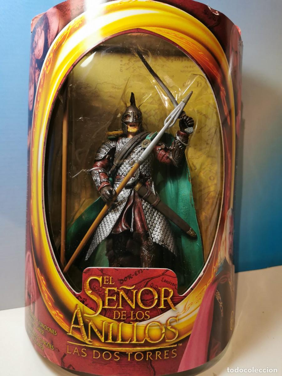 Figuras de acci&oacute;n: EL SE&Ntilde;OR DE LOS ANILLOS - THE LORD OF THE RINGS - SOLDADO DE ROHAN - 2002 TOY BIZ EN CAJA