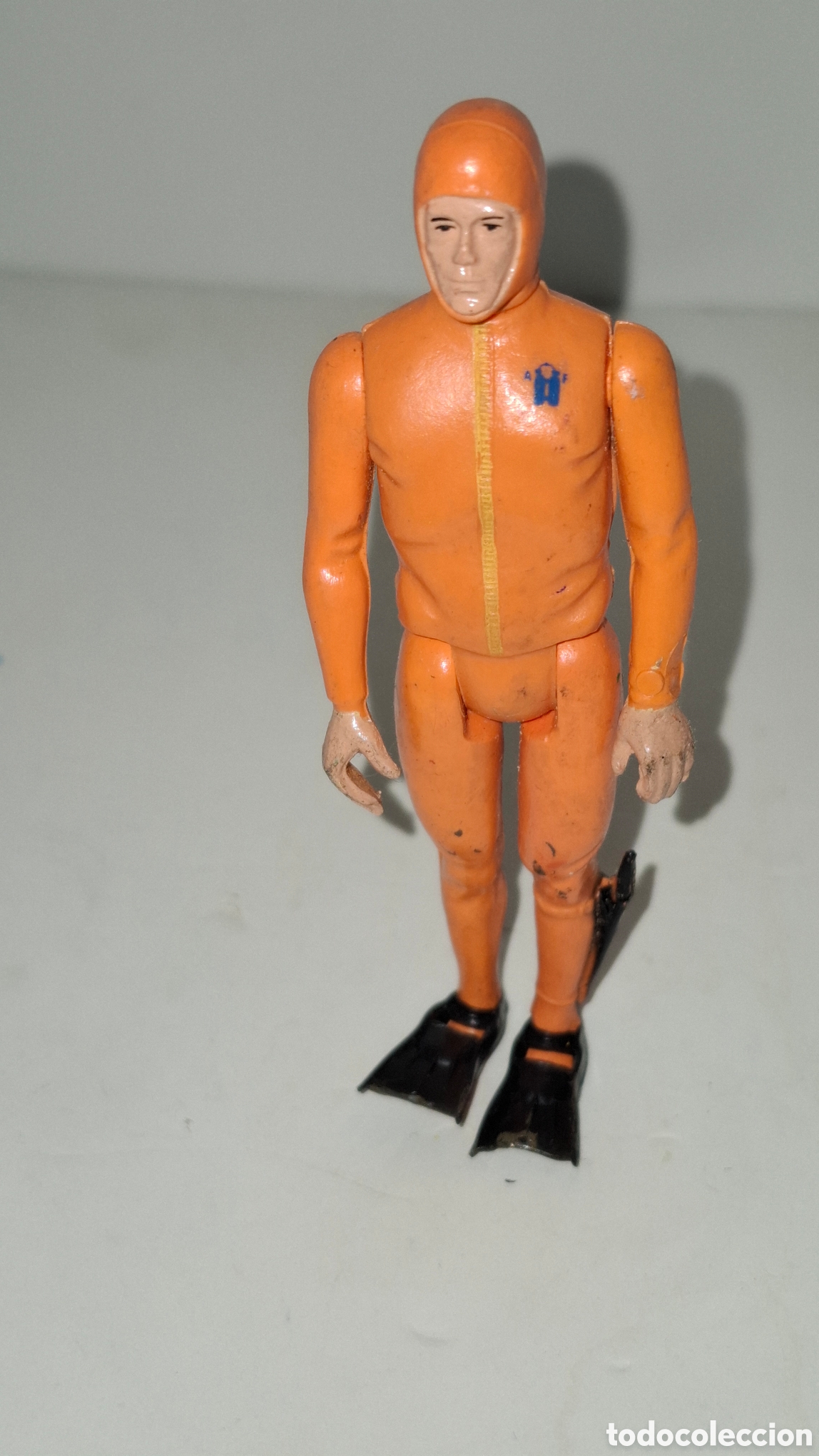 Figuras de acci&oacute;n: FROGMAN FIGURA DE ACCION BUZO ACTION FORCE A&Ntilde;OS 80