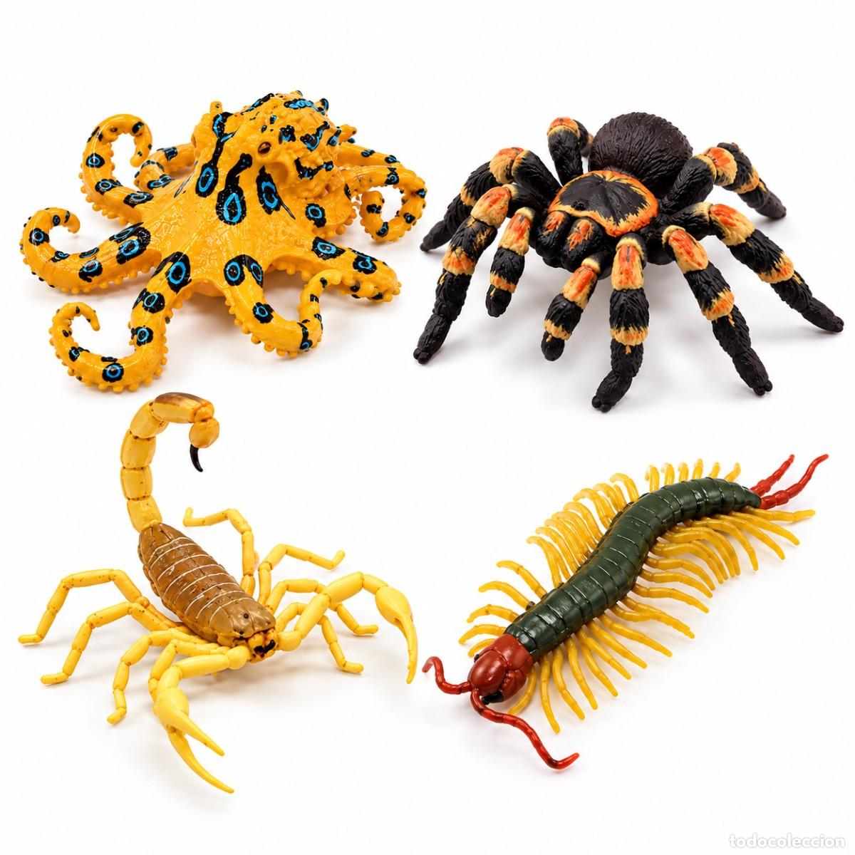 Figuras de acci&oacute;n: Kaiyodo Capsule Q Museum &ndash; 4 Animales Venenosos &ndash; 2014 Jap&oacute;n