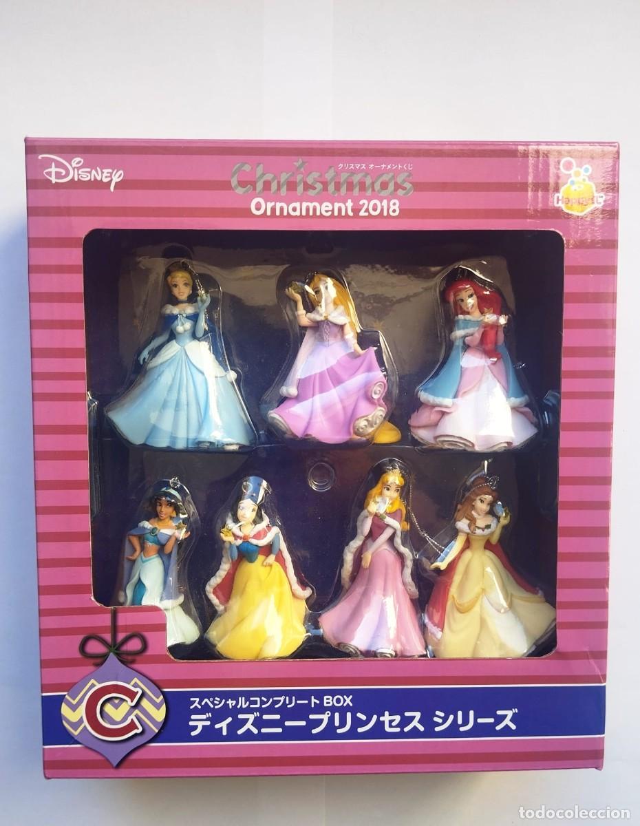 Figuras de acci&oacute;n: Disney Princess Happy Kuji 2018 &ndash; 7 Figuras Navidad &ndash; Special Complete Box Jap&oacute;n