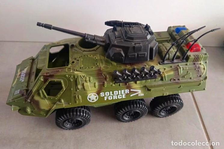Figuras de acci&oacute;n: veh&iacute;culo militar marca Chap Mei, escala G.I. Joe