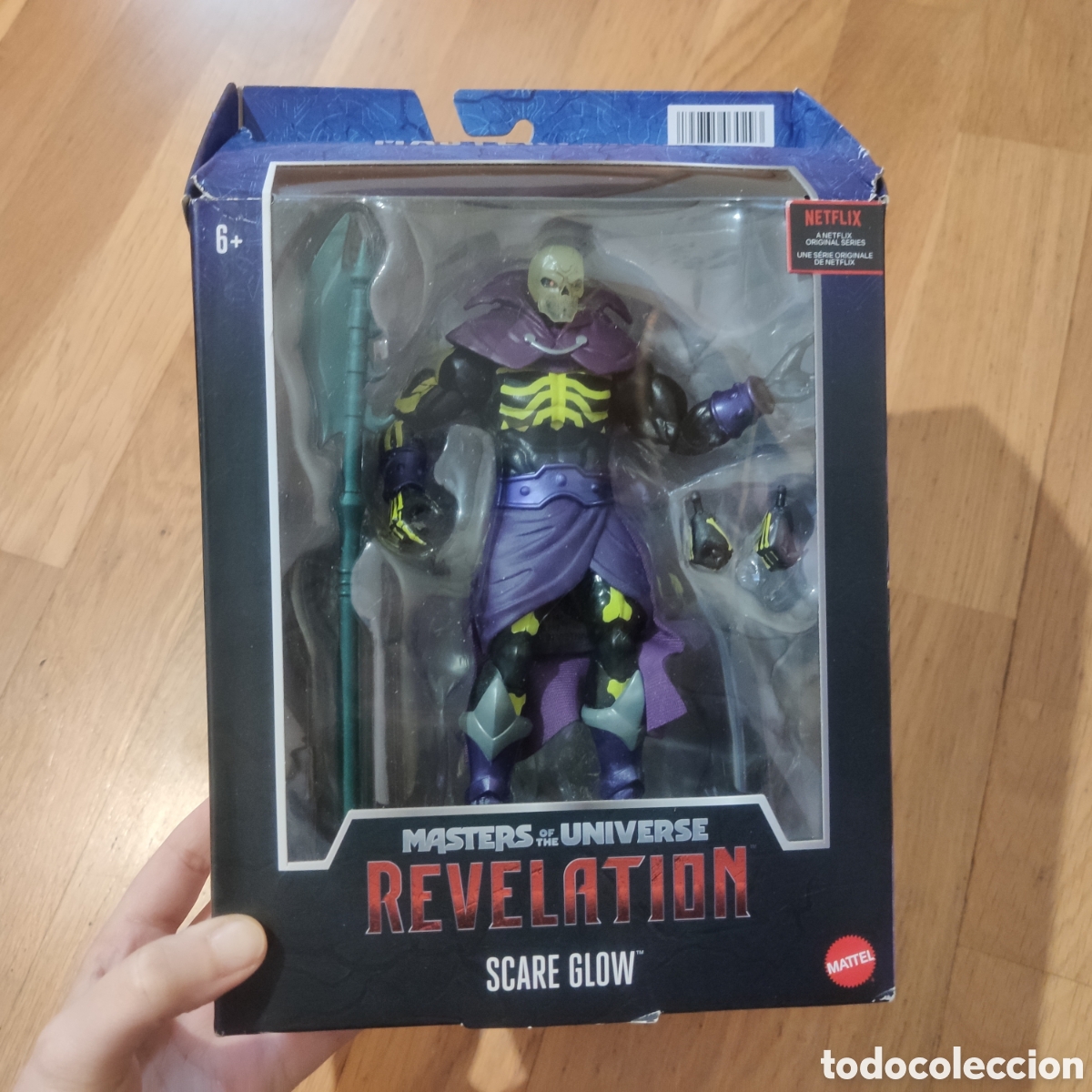 Figuras de acci&oacute;n: Figura Skeletor Scare Glow - Masters of the Universe - Motu
