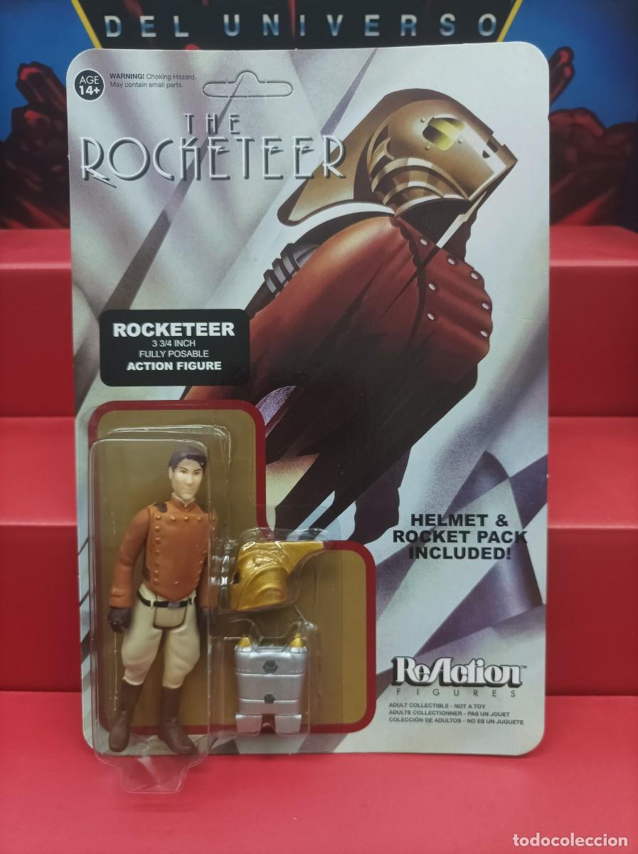 Figuras de acci&oacute;n: mu&ntilde;eco figura de accion rocketeer reaction super 7